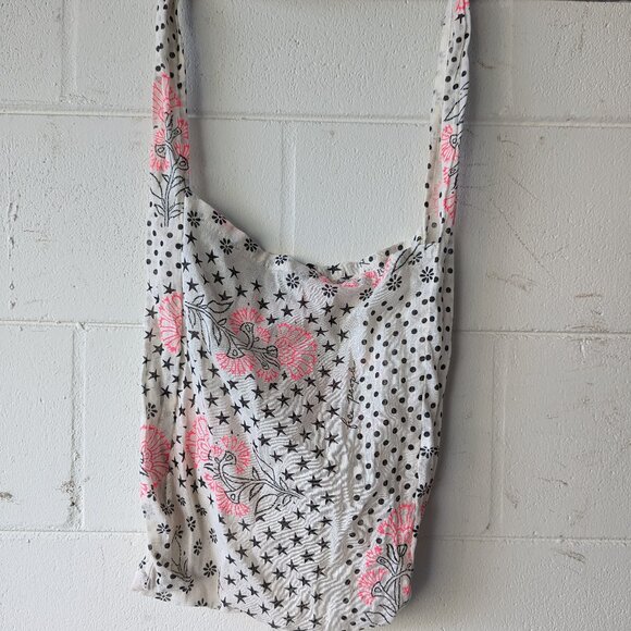 Boho Reusable Cloth Lightweight Shopping Tote Bag - Picture 2 of 5